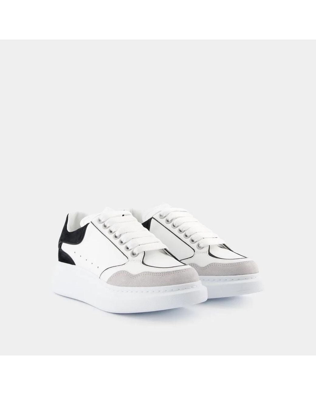 McQueen White Oversized Sneakers