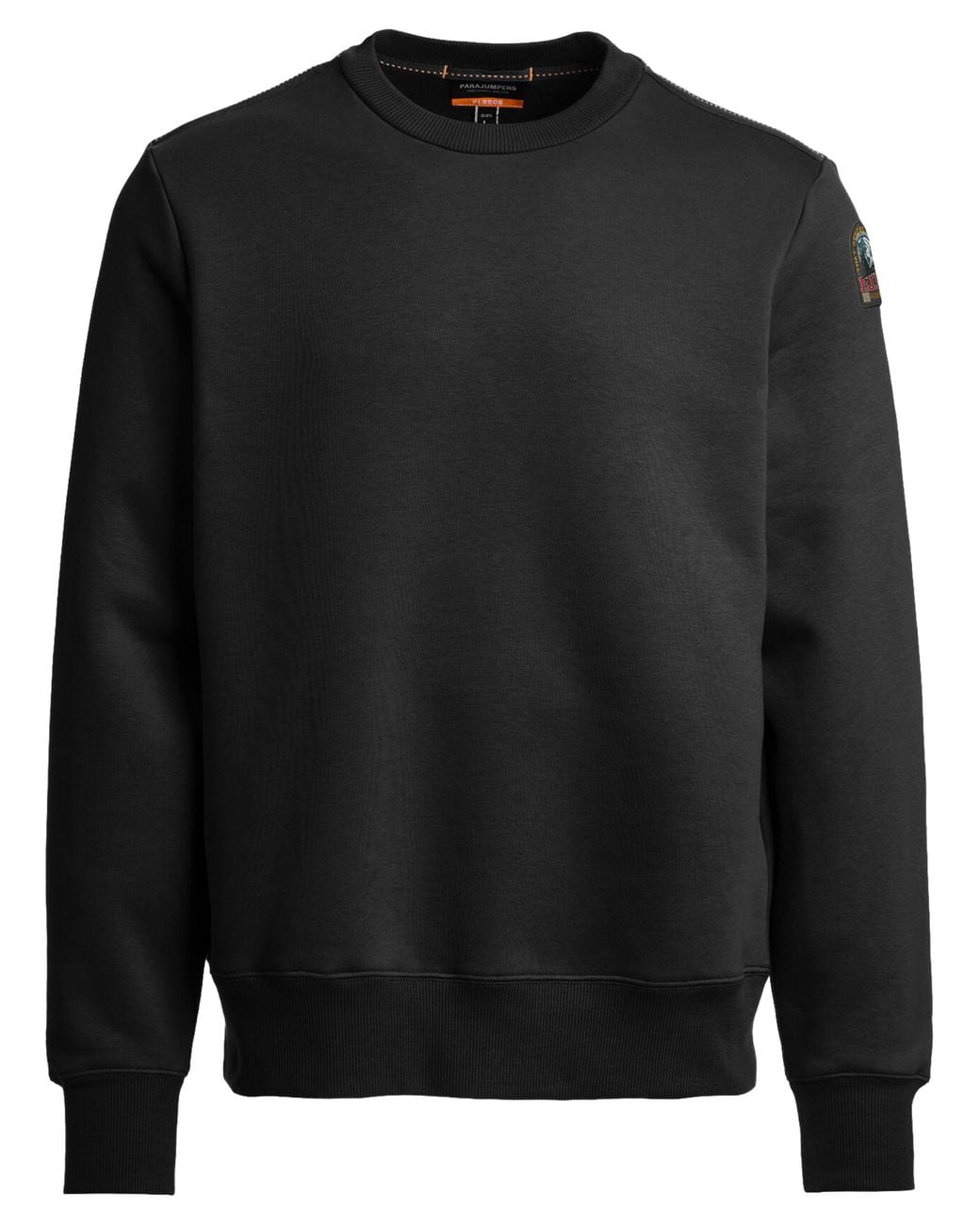 Parajumpers Black K2 Crewneck Sweatshirt for men