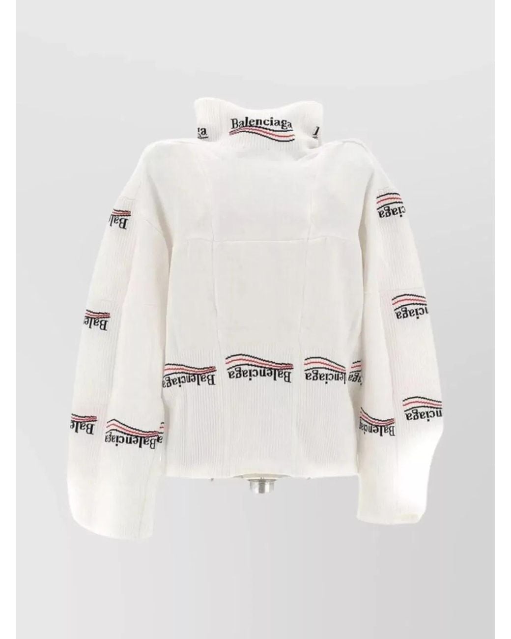 Balenciaga White Socks Jumper For for men