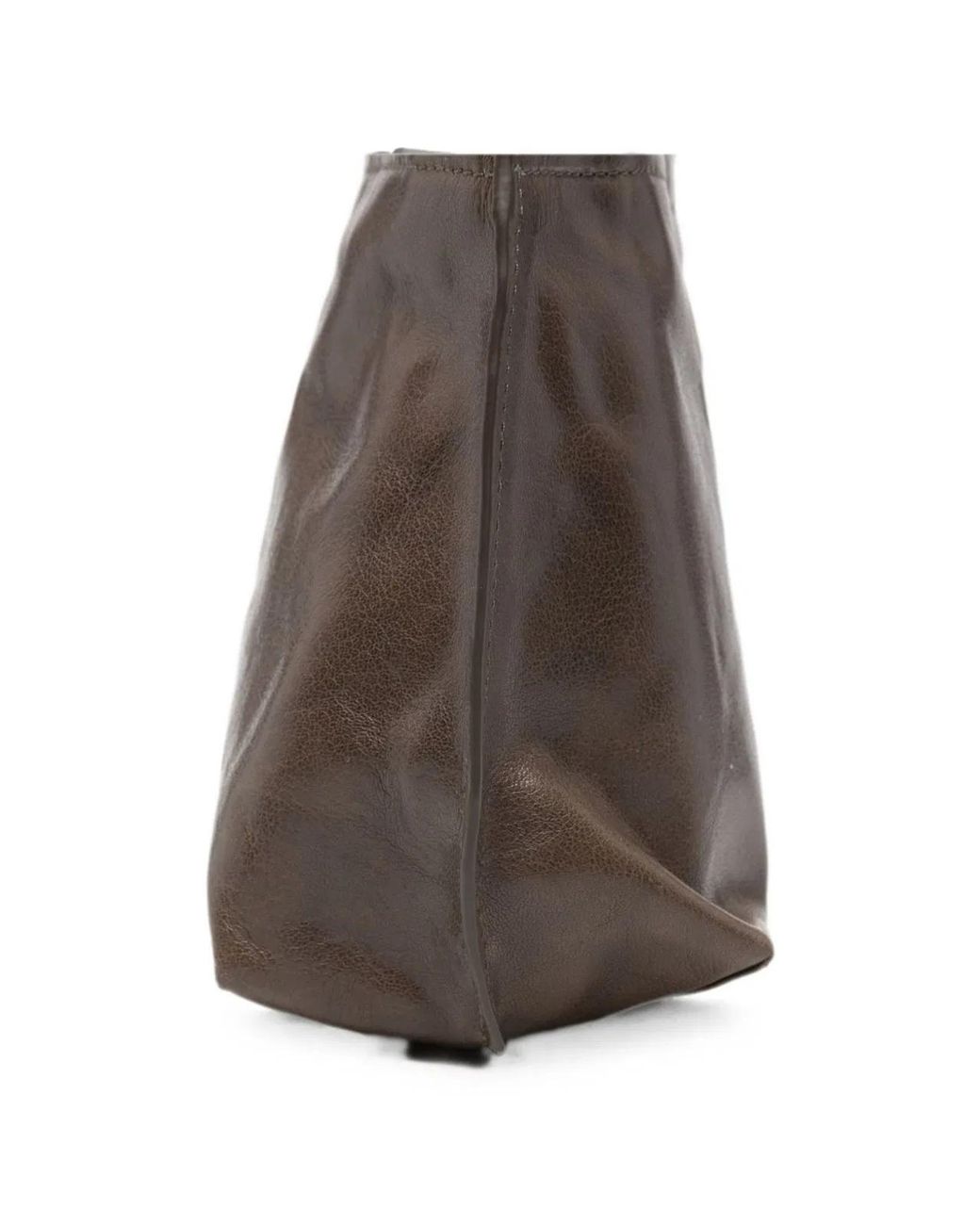 Lihann George Brown Elli Leather Tote Bag