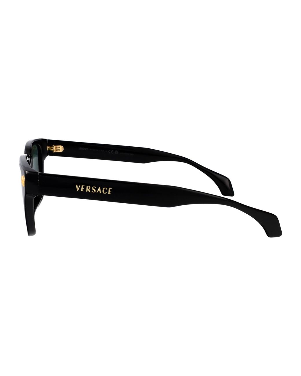 Versace Black Acetate Sunglasses for men