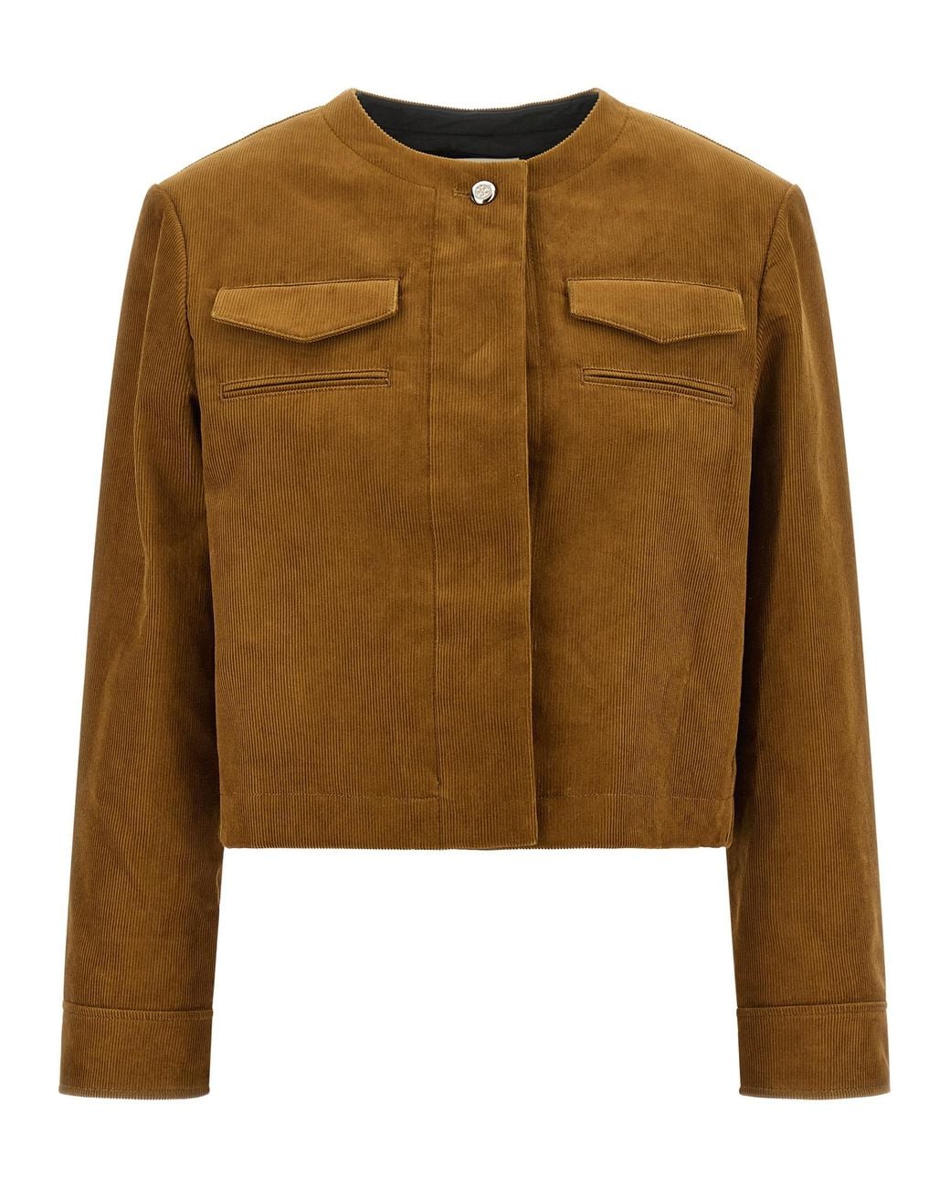 Tory Burch Brown Corduroy Blazer