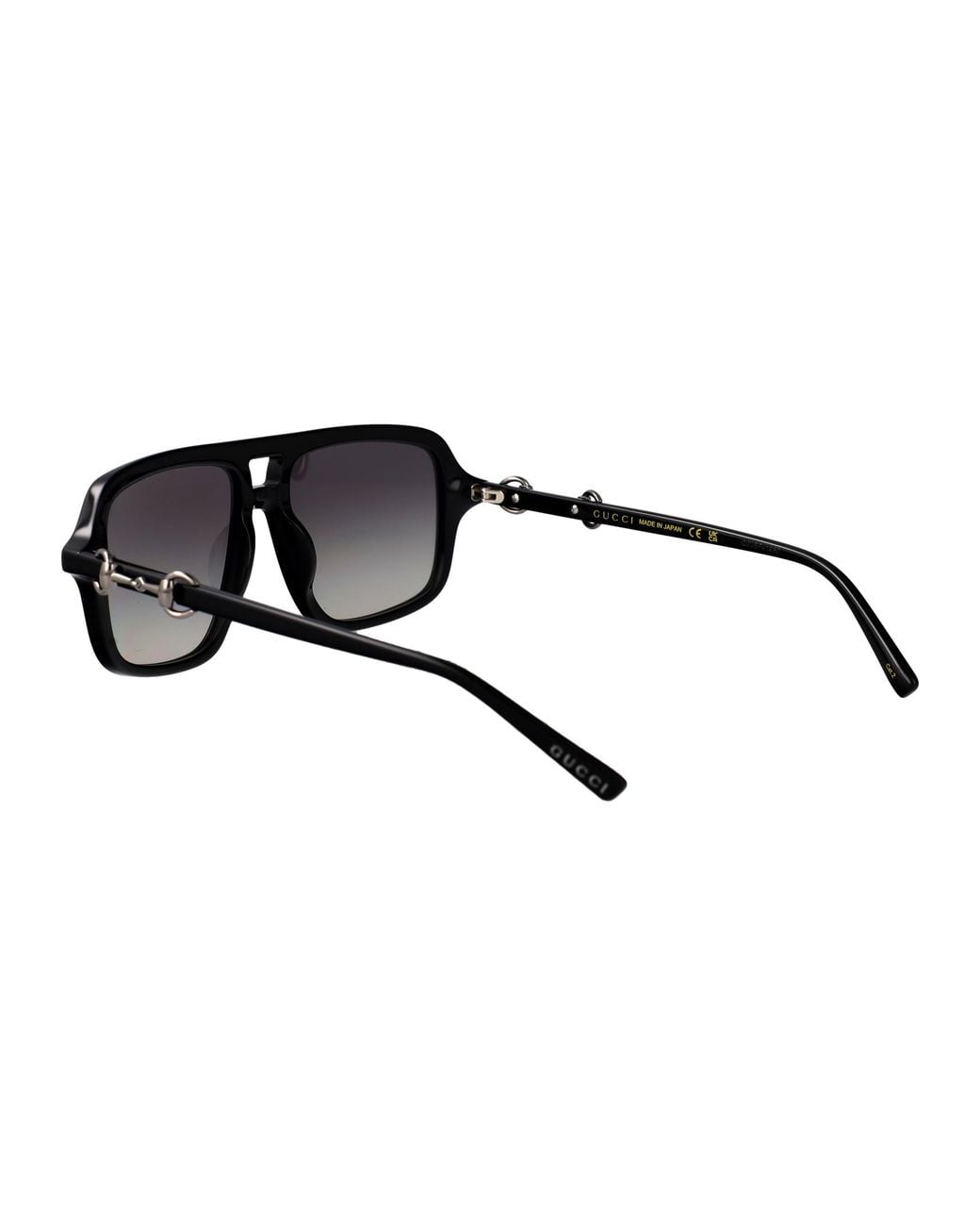 Gucci Black Acetate Sunglasses