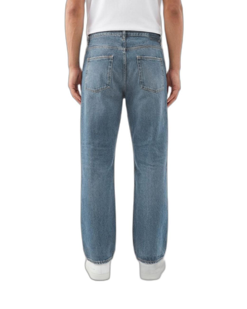 Golden Goose Deluxe Brand Blue Denim Cotton Jeans for men