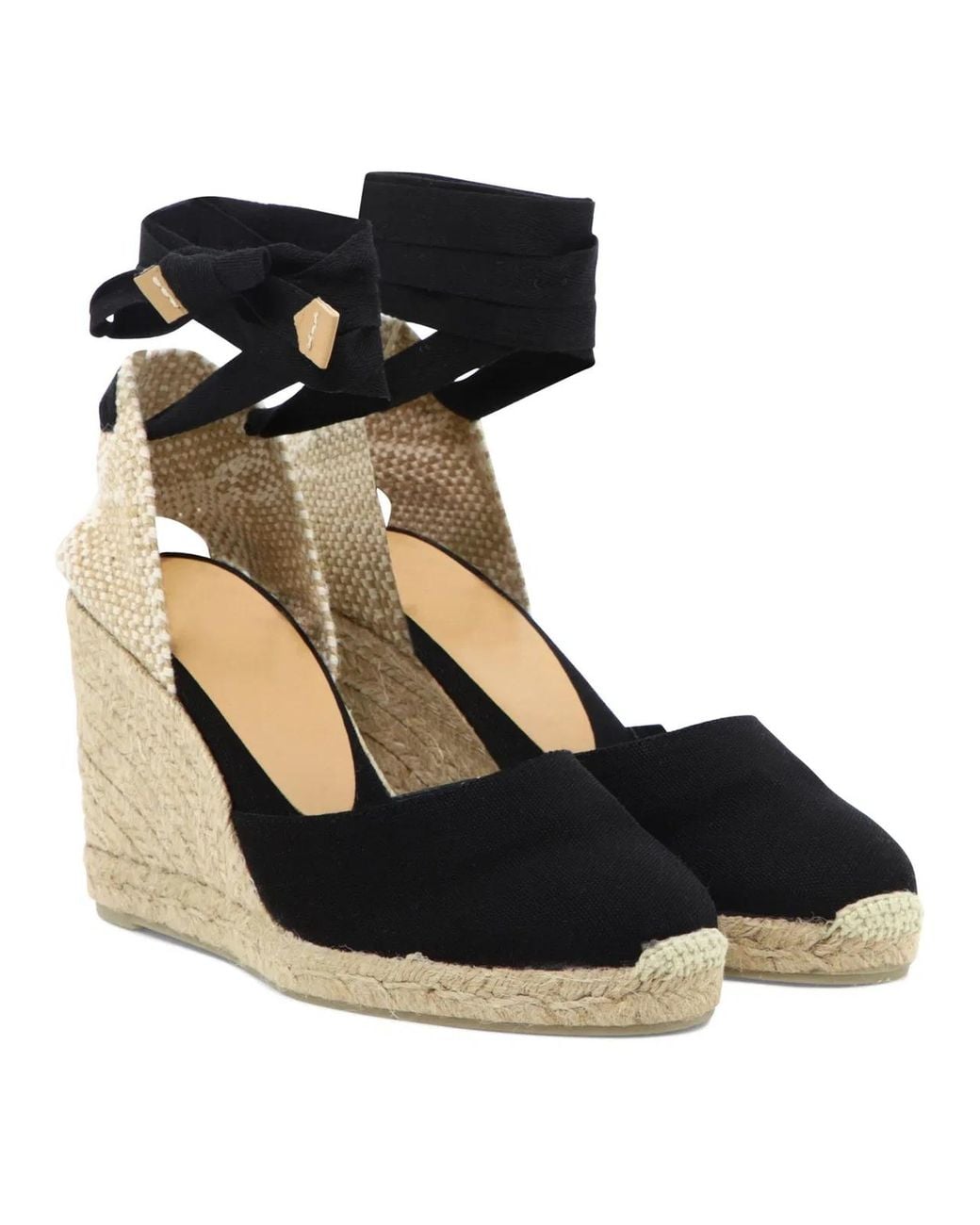 Castaner Black Castañer Cotton Espadrilles