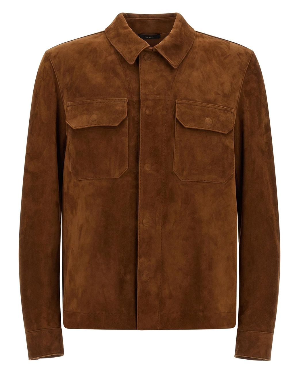 Tom Ford Brown Suede Overshirt for men