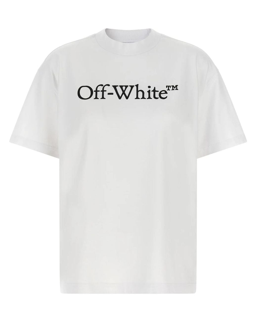 Off-White c/o Virgil Abloh White Big Logo Bookish T-Shirt