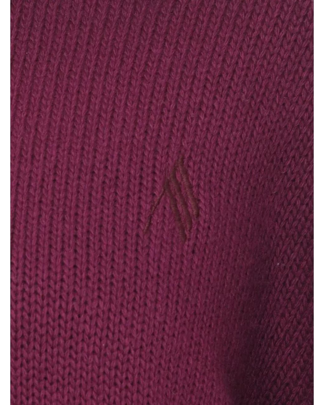 The Attico Purple Sweater