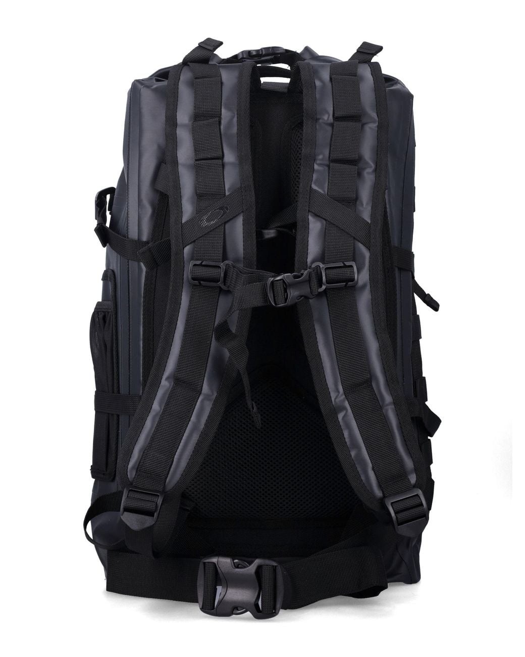 Oakley Black Waterproof Roll-Top Backpack for men
