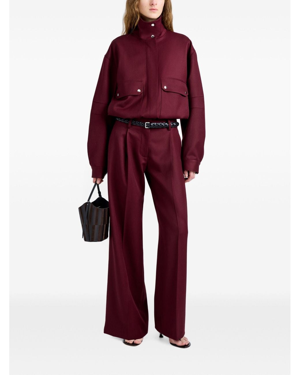 Proenza Schouler Red Aviva Jacket