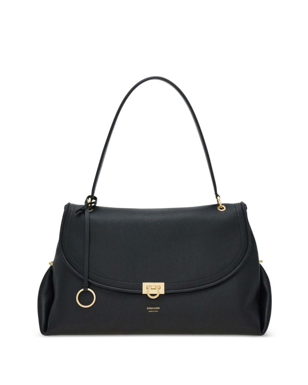 Ferragamo Black Sofia Shoulder Bag