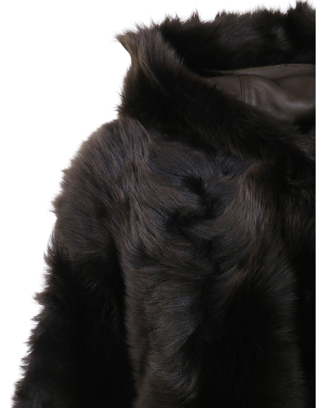 Yves Salomon Black 62 Cm Jacket
