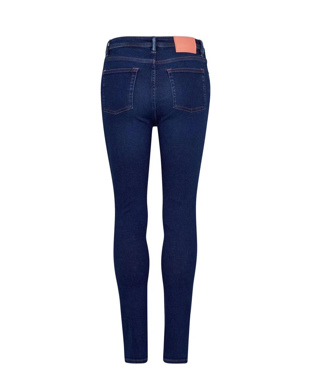 Acne Blue Peg Skinny Jeans