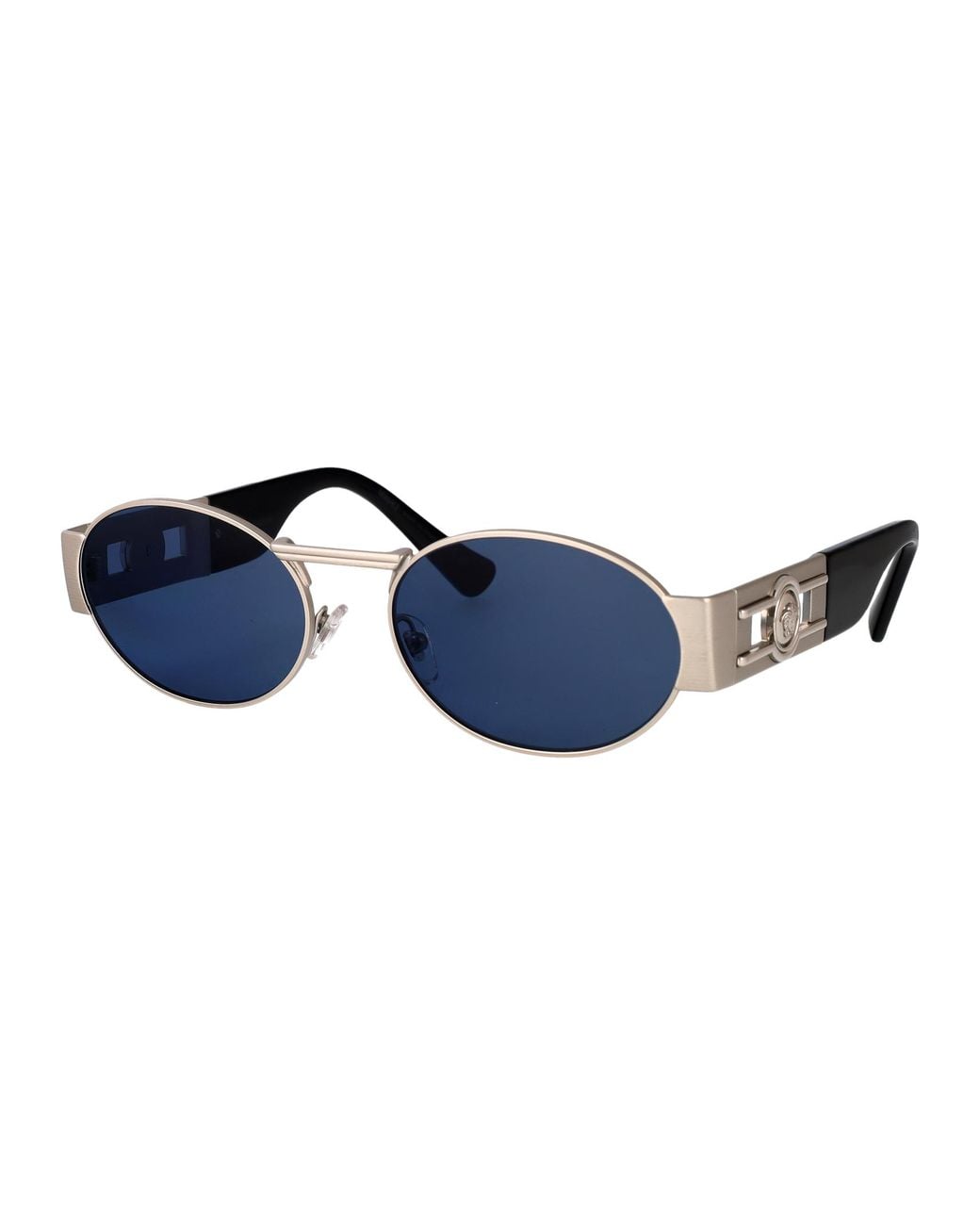 Versace Blue Inox Sunglasses for men