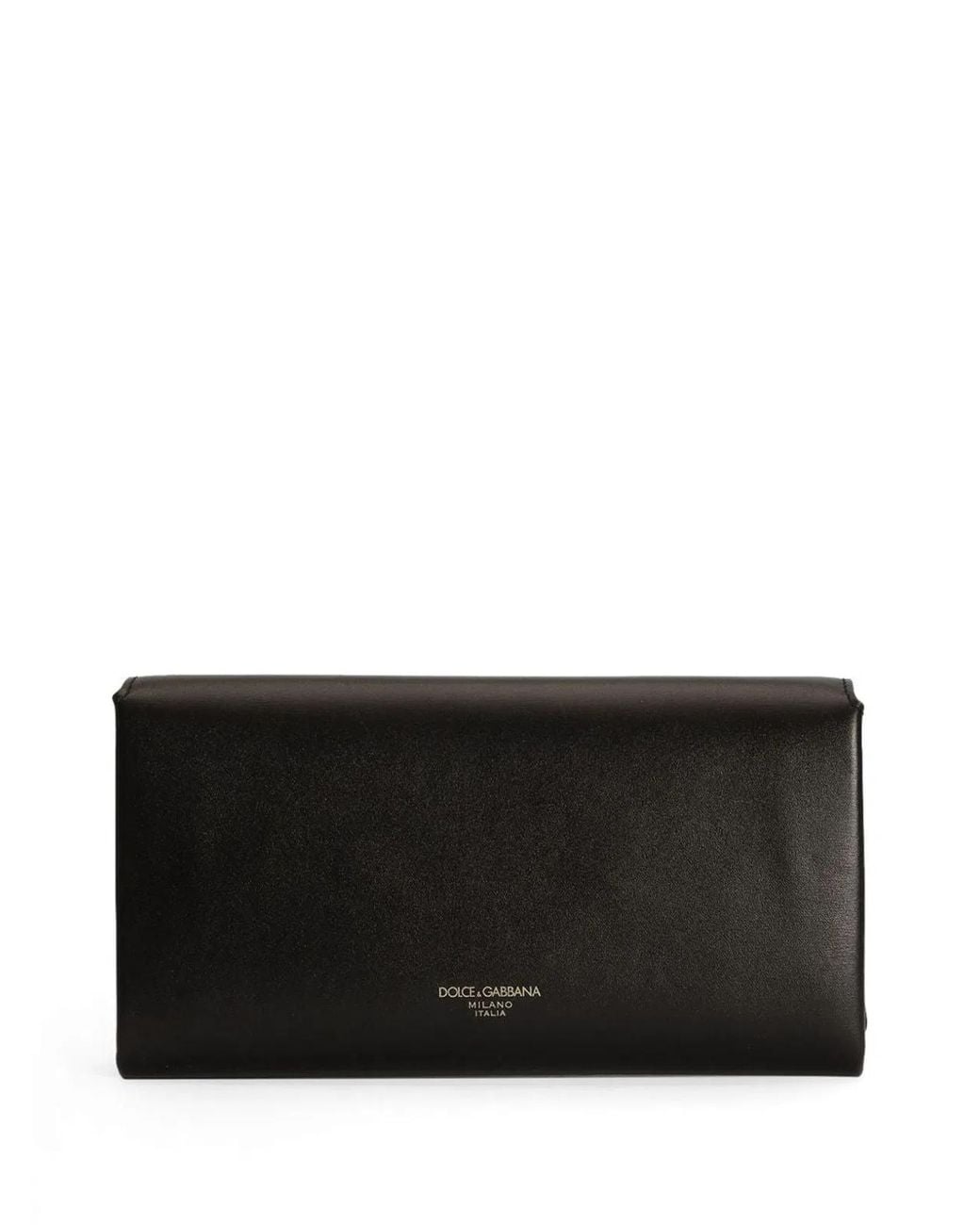 Dolce & Gabbana Black Dolce & Gabbana Marlene Leather Wallet Bag