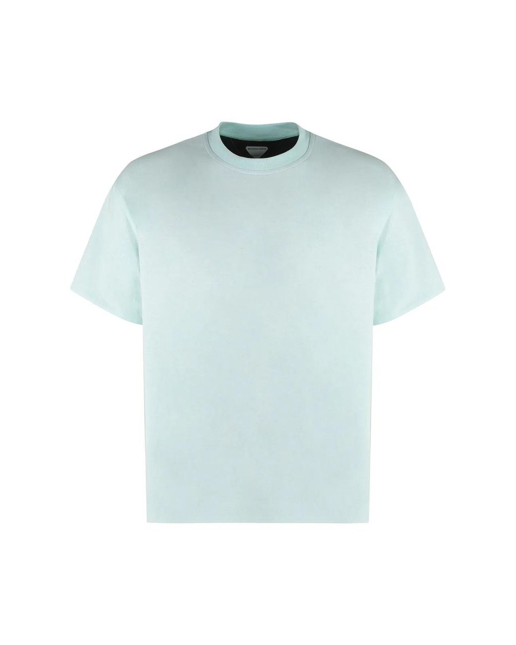 Bottega Veneta Blue Cotton Crew-Neck T-Shirt for men