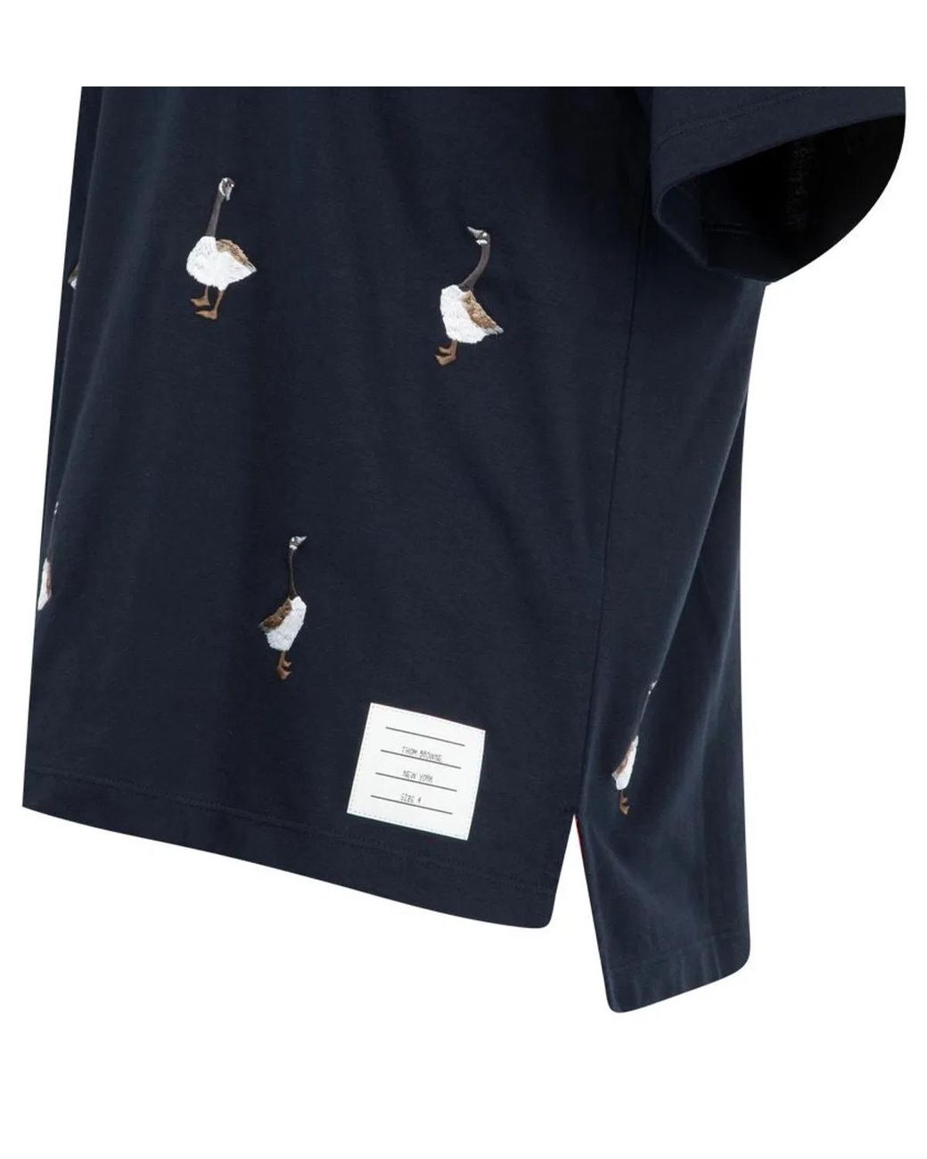 Thom Browne Blue Geese T-Shirt for men