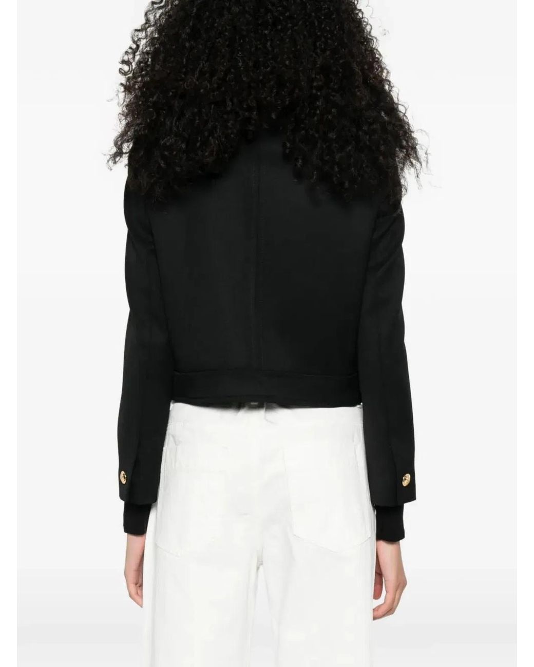 Nili Lotan Black Hadley Short Jacket