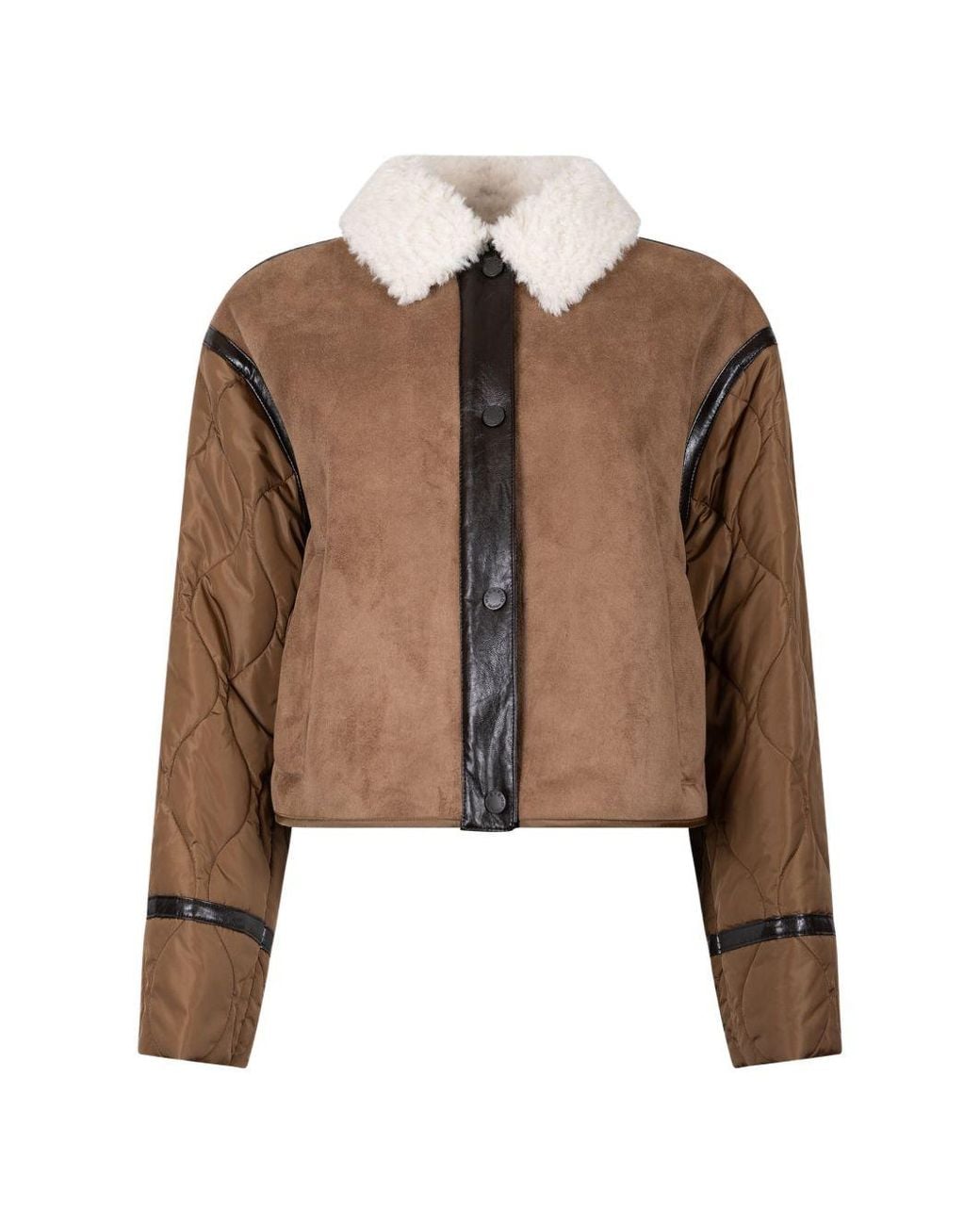 Weekend by Maxmara Brown Max Mara Weekend Virgin Wool Coat