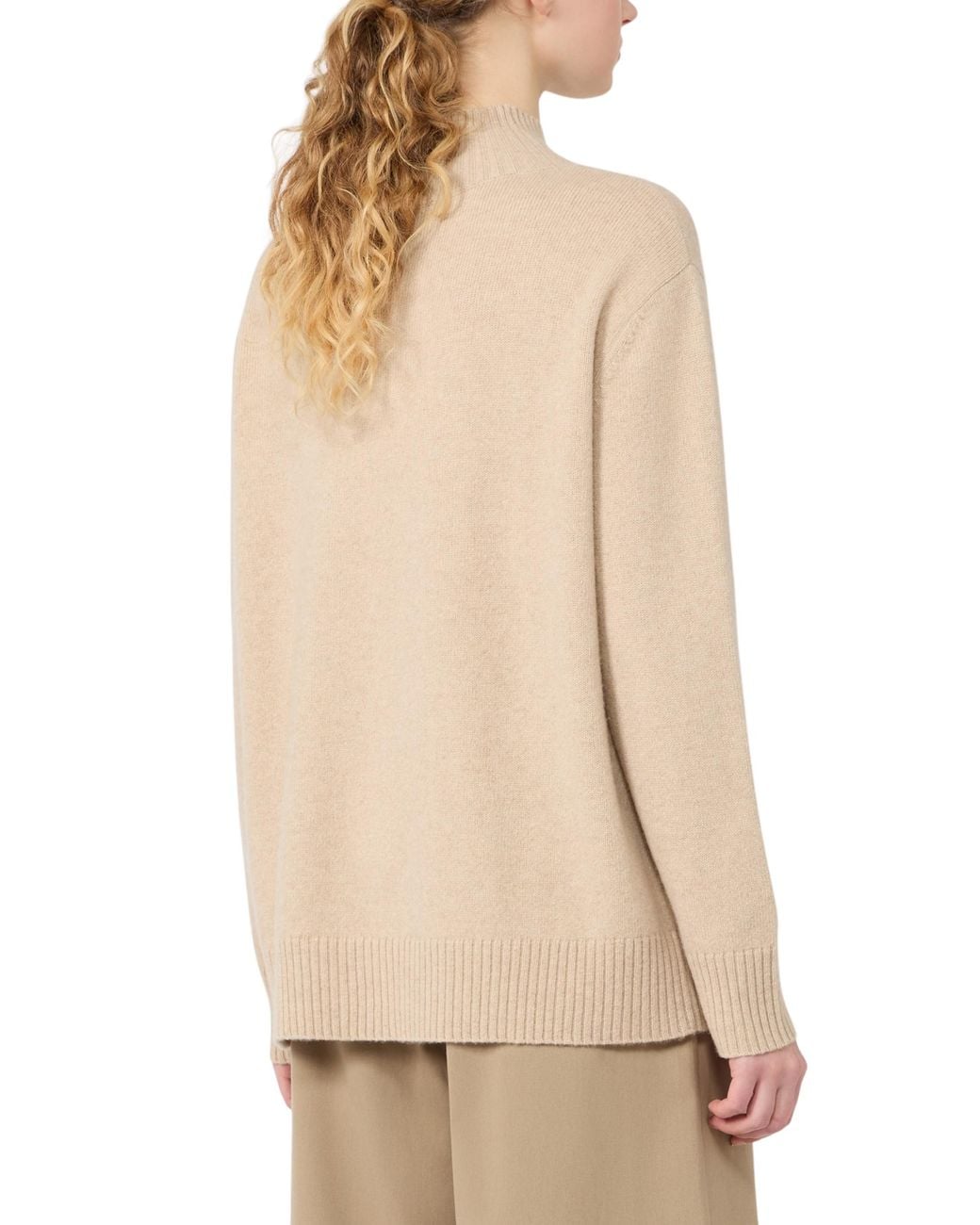 Weekend by Maxmara Natural Nude & Neutrals Wkdelegia Turtleneck Sweater