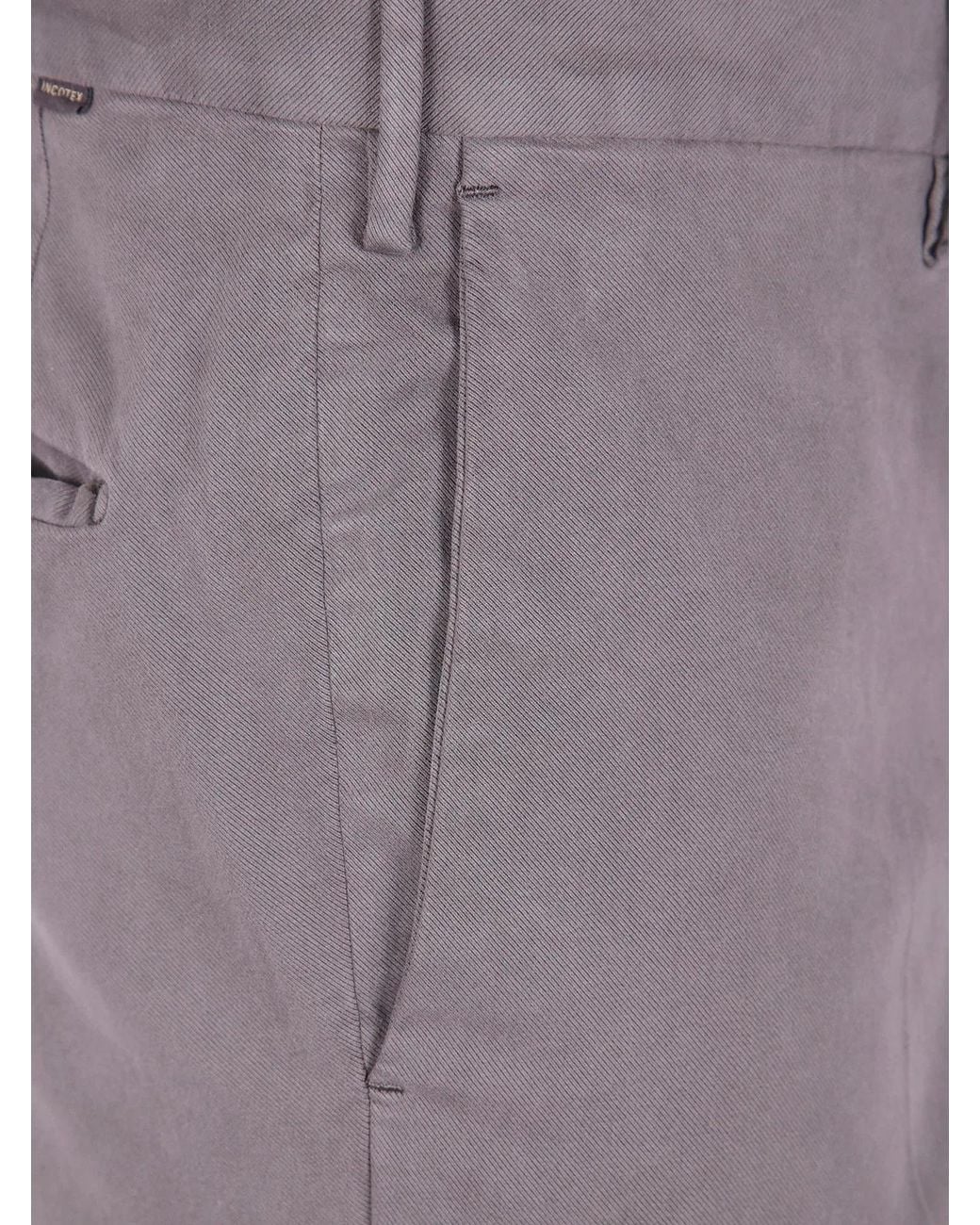 Incotex Purple Regular Trousers for men