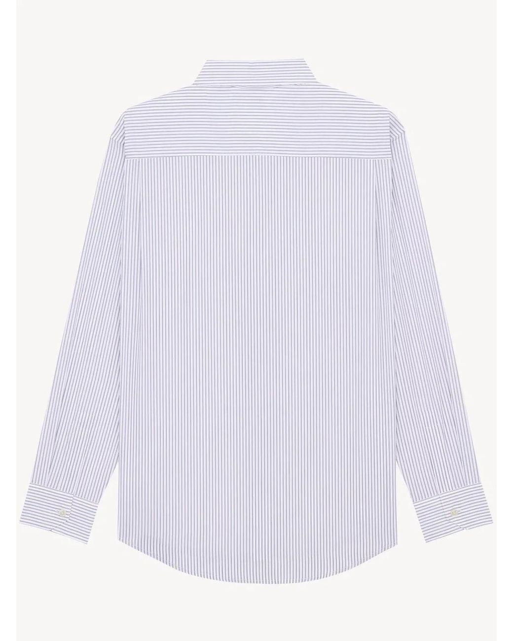Saint Laurent White Camicia Cassandre for men