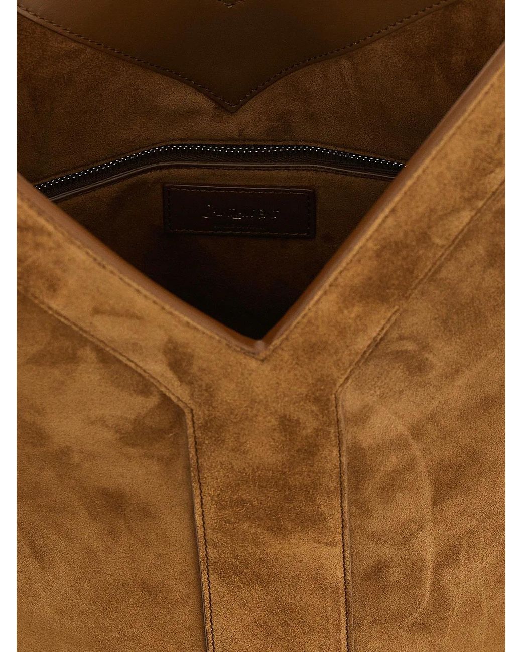 Saint Laurent Brown Saint Laurent Shoulder Bag
