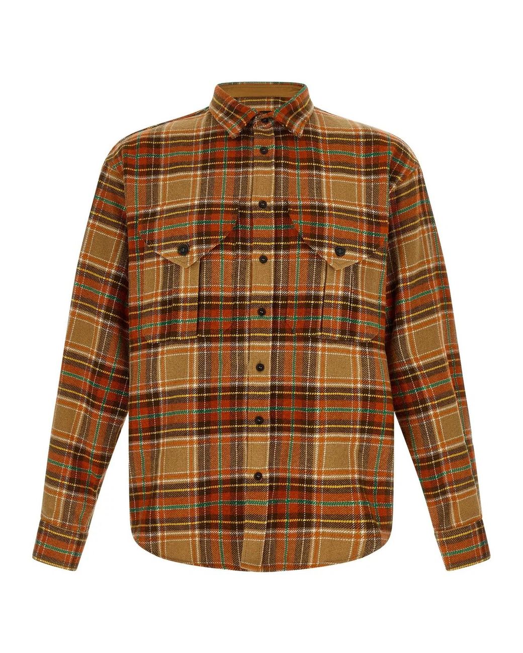 DSquared² Brown 'D2 Cottage Military' Shirt for men