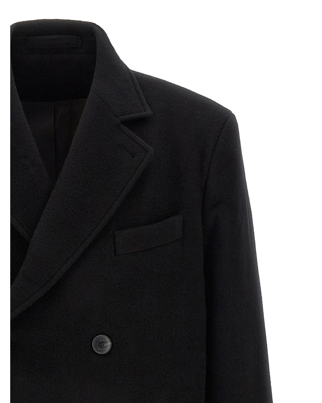 mfpen Black 'Conference' Coat for men