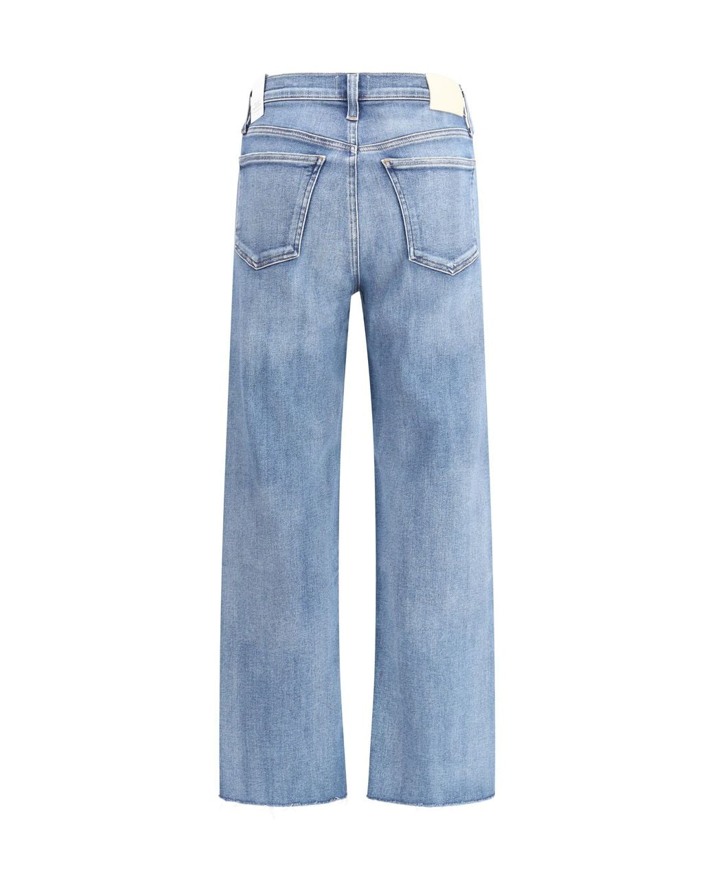 Citizens of Humanity Blue Palma Straight Cooper Cotton; Elastane Jean
