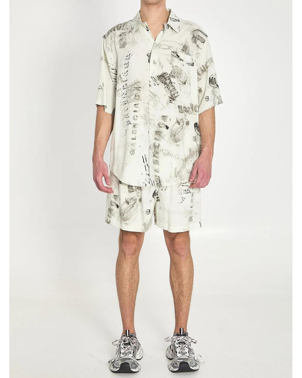 Balenciaga White Sleepwear Top for men