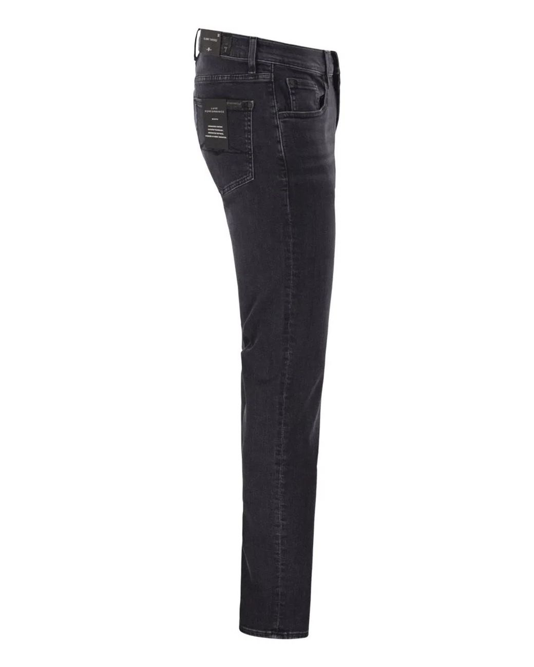 7 For All Mankind Blue Slimmy Tapered Jeans for men