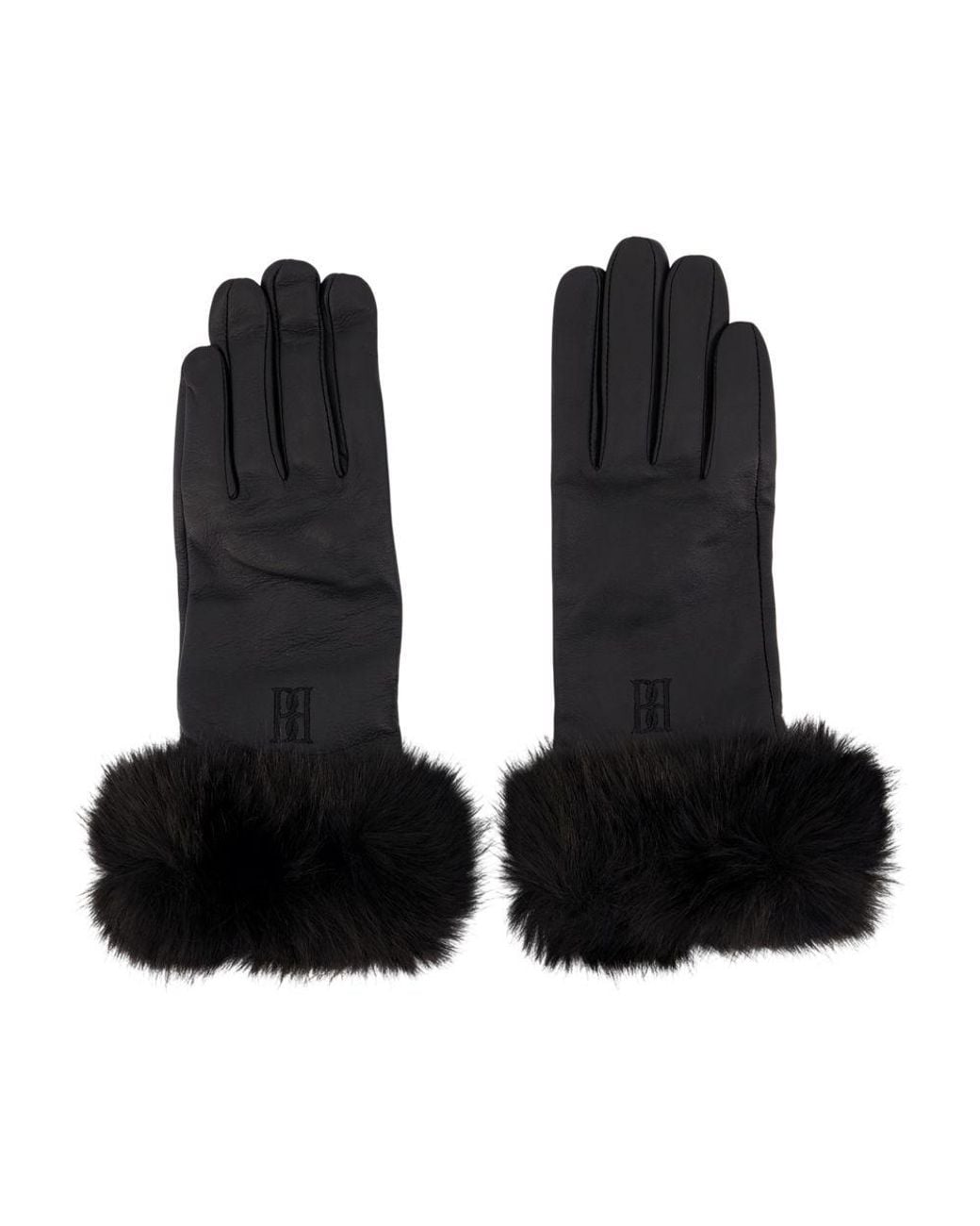 By Malene Birger Black Genna Gloves
