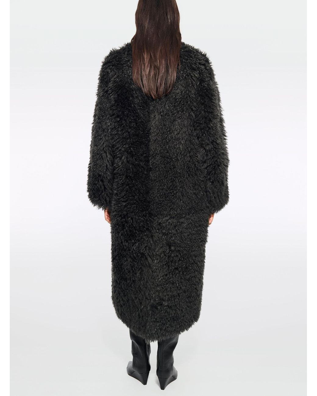 Stand Studio Black Carolina Coat
