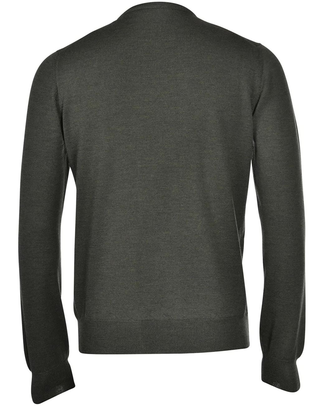 Gran Sasso Green Nude Wool Paracollo Sweater for men