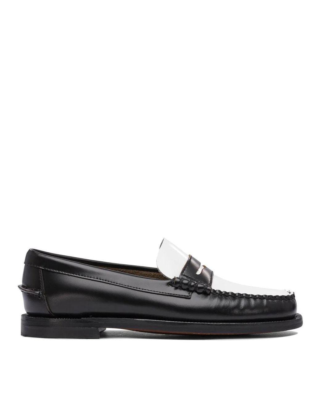 Sebago Black Leather Loafers
