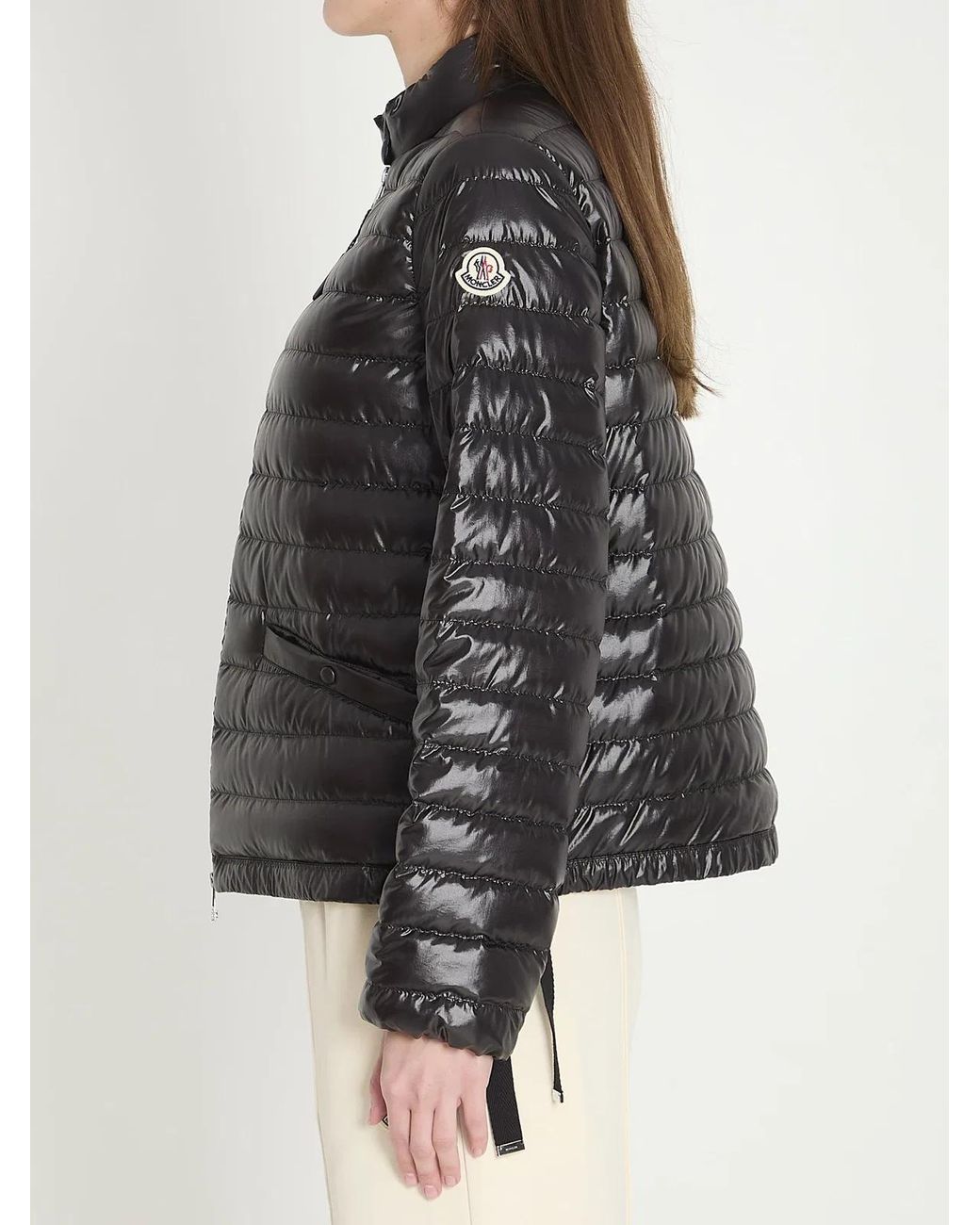 Moncler Black Short Azalee Down Jacket