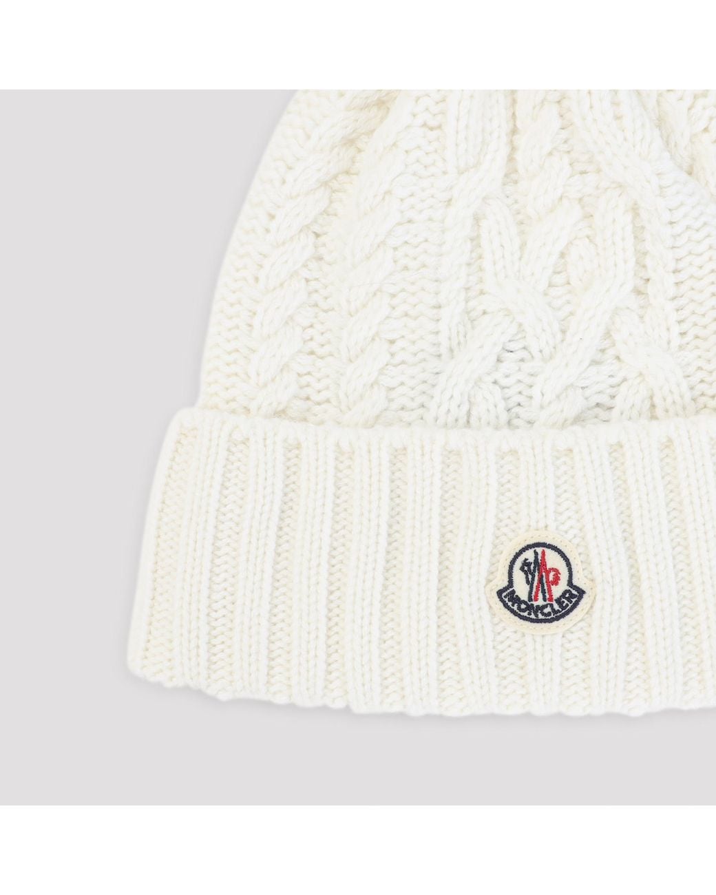 Moncler White Hat