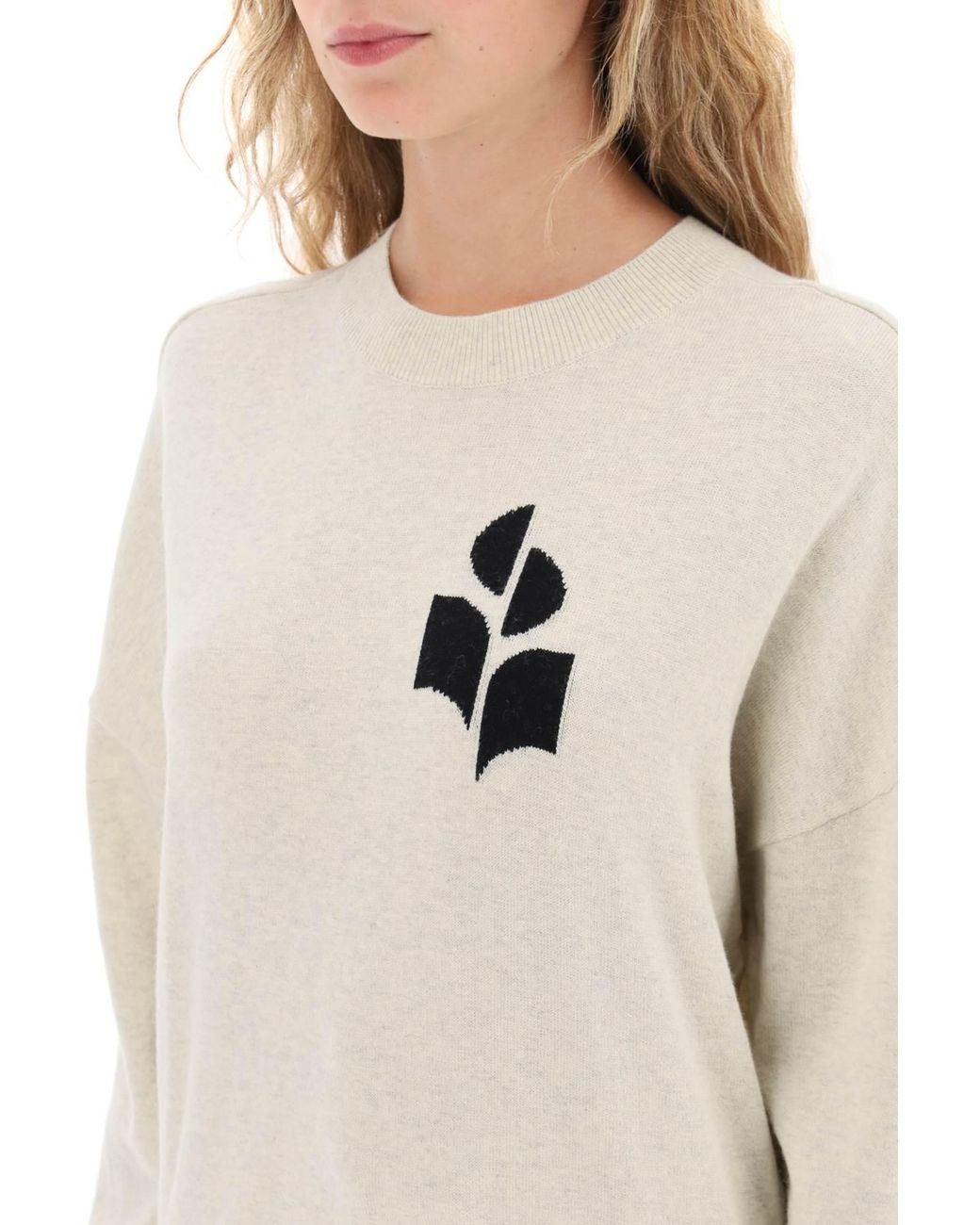 Isabel Marant Blue Isabel Marant Etoile Marisans Light Cotton And Wool Sweater