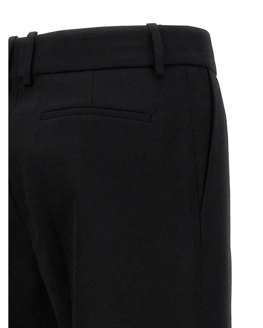 Rabanne Black Wool Pants
