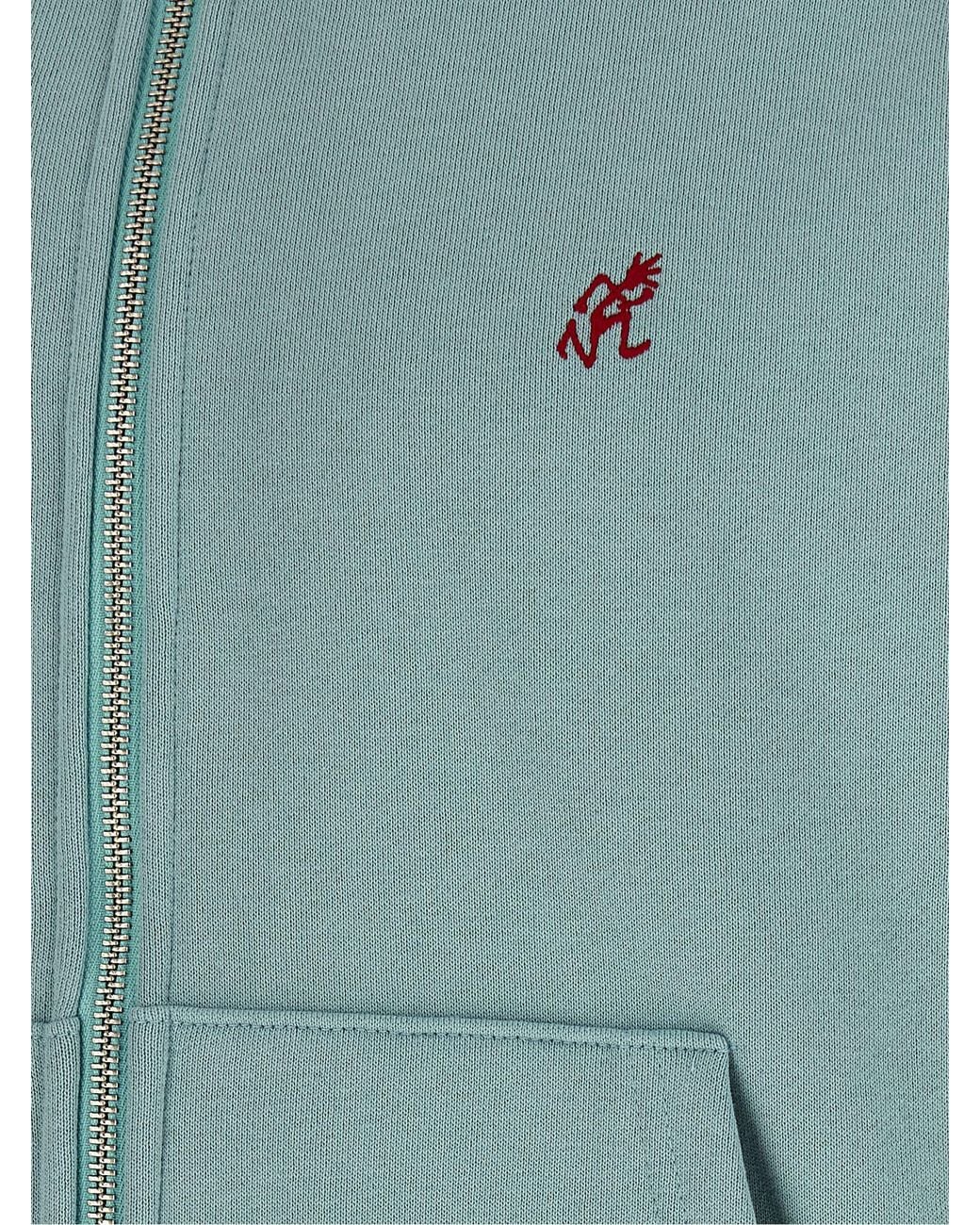 Gramicci Blue 'One Point' Hoodie for men