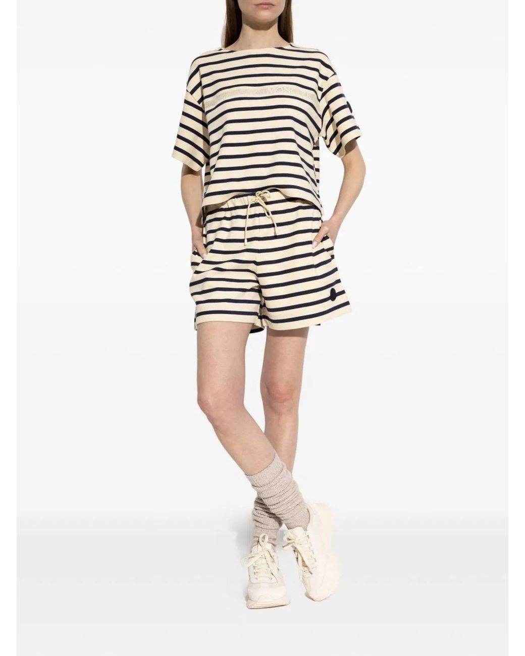 Moncler White Shorts