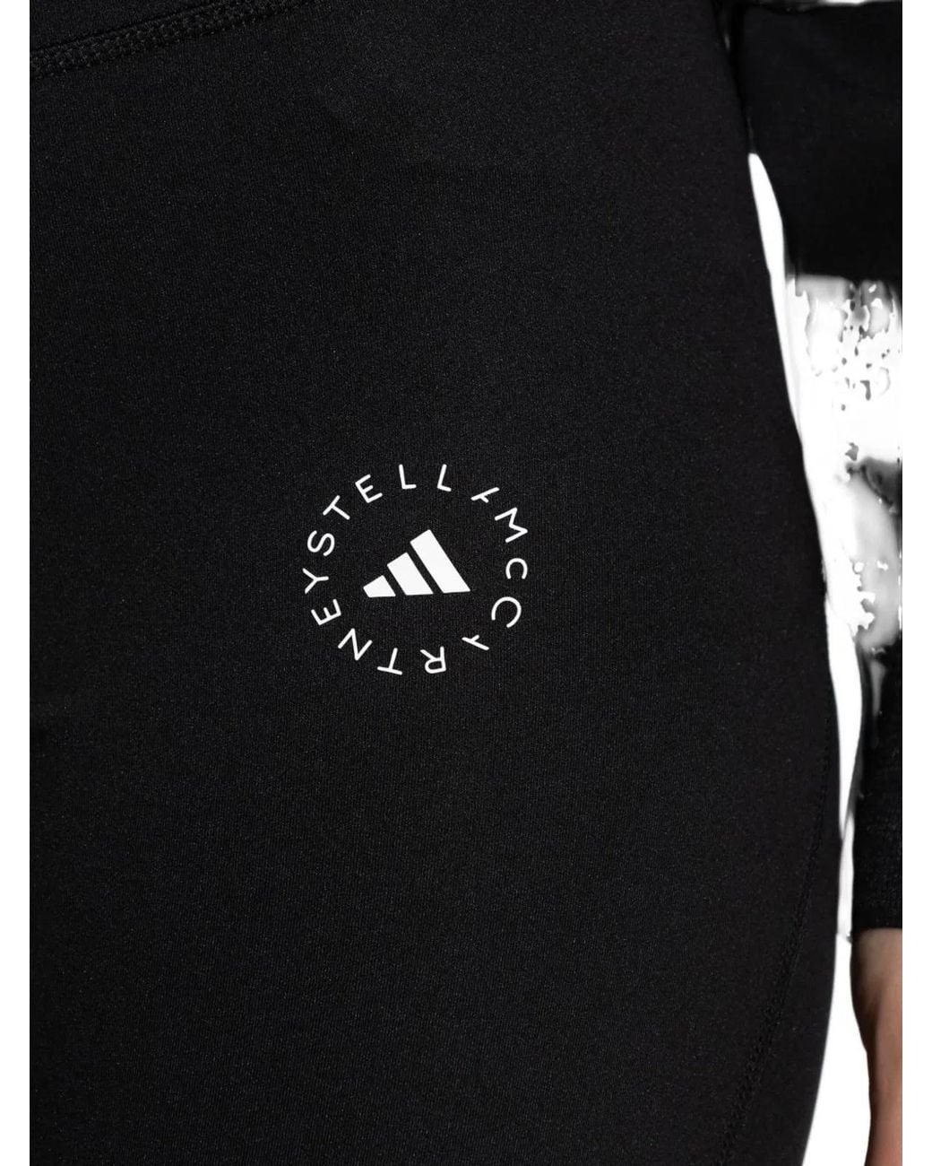 Adidas By Stella McCartney Black Adidas By Stella Mccartney Adidas By Stella Mccartney High-Waist 7/8 Yoga Leggings