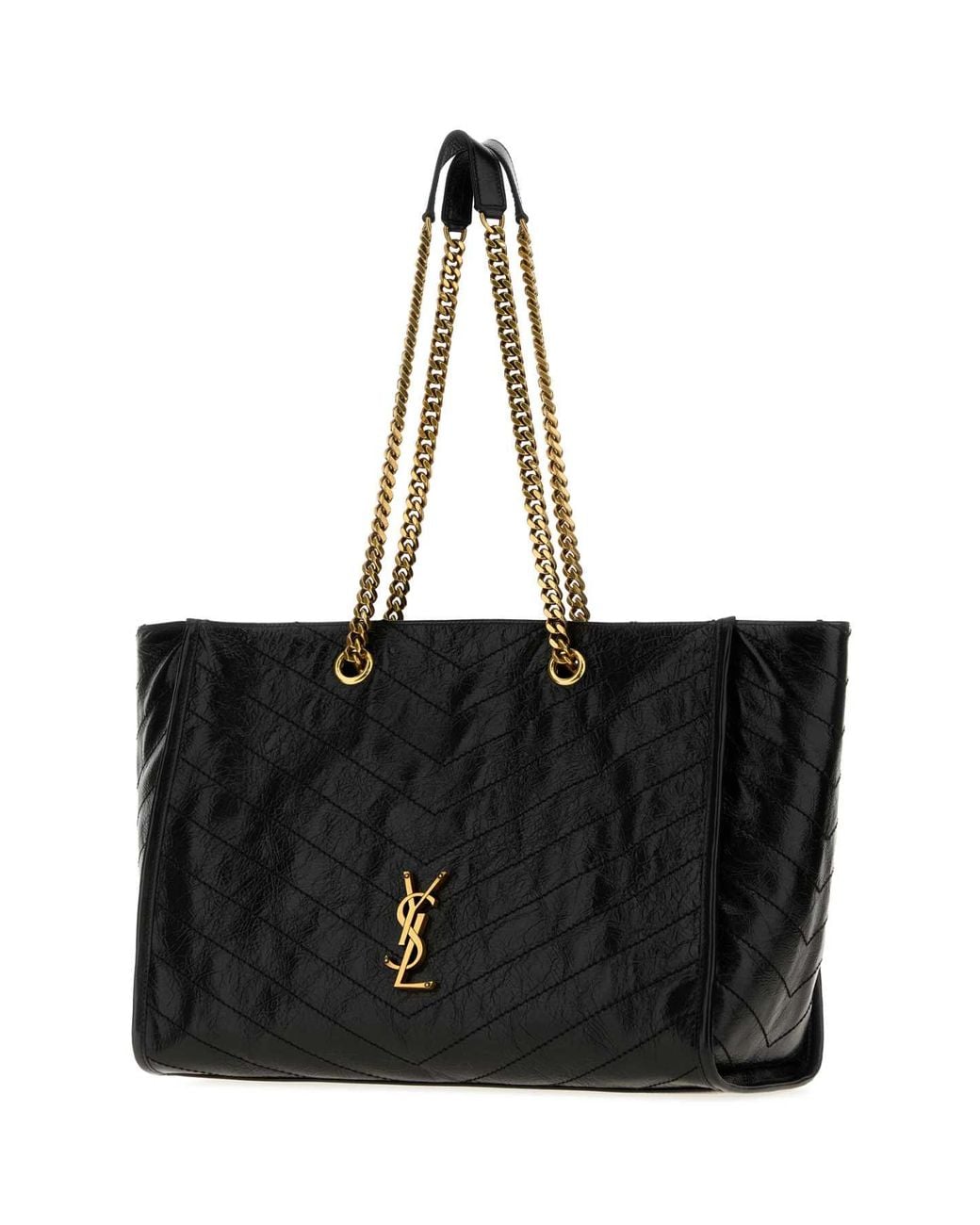 Saint Laurent Black Niki Shopping Handbag