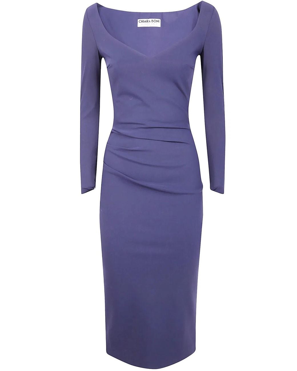 Chiara Boni Purple "Luheart" Dress