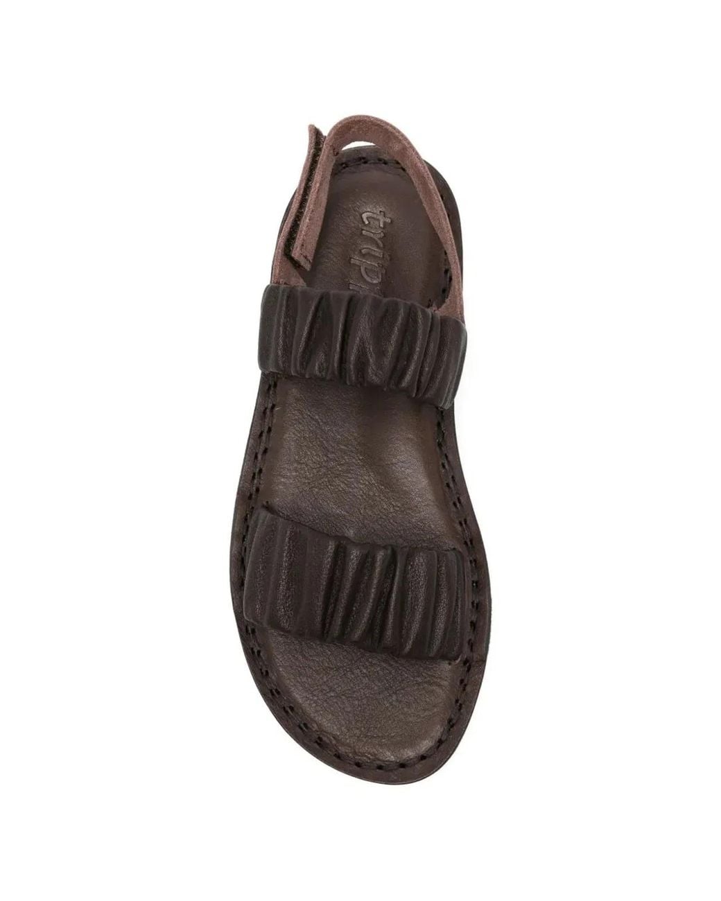 Trippen White "Pacific" Flat Sandals