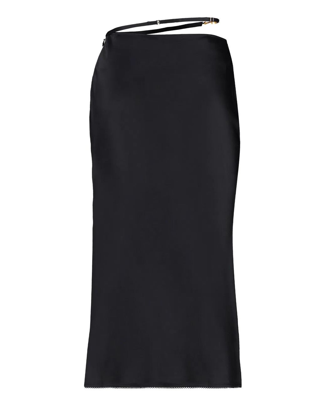 Jacquemus Black La Jupe Notte