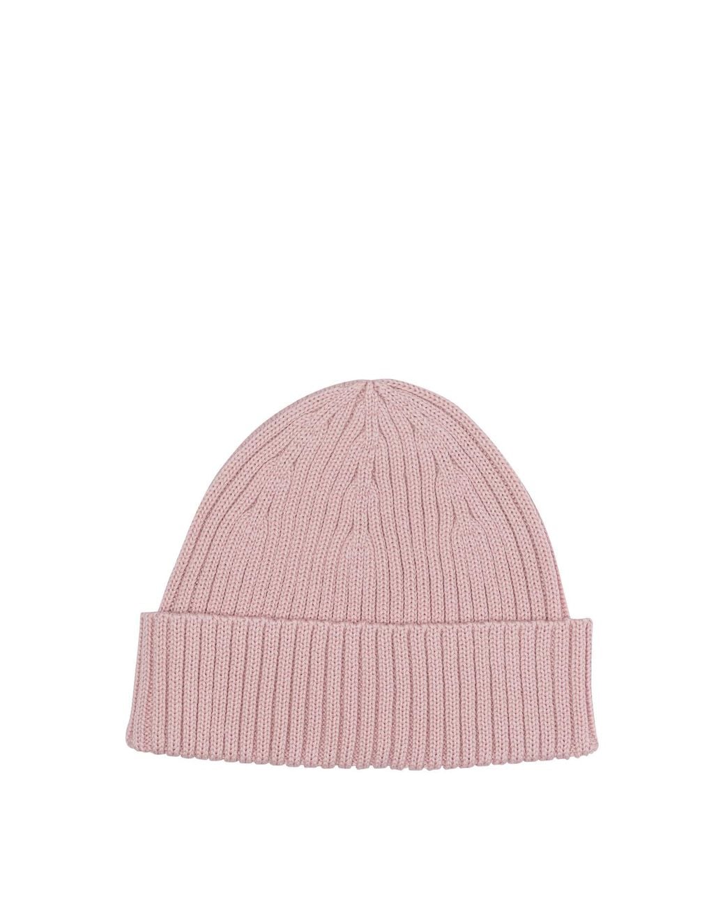 Maison Kitsuné Pink Maison Kitsuné "Baby Fox" Beanie