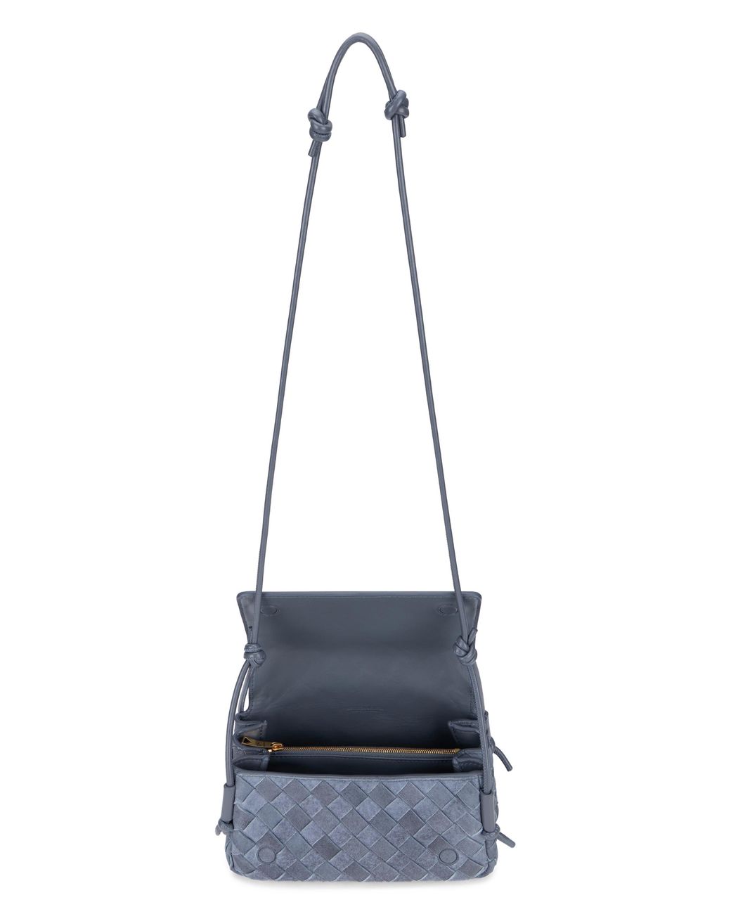 Bottega Veneta White Notturno Shoulder Bag