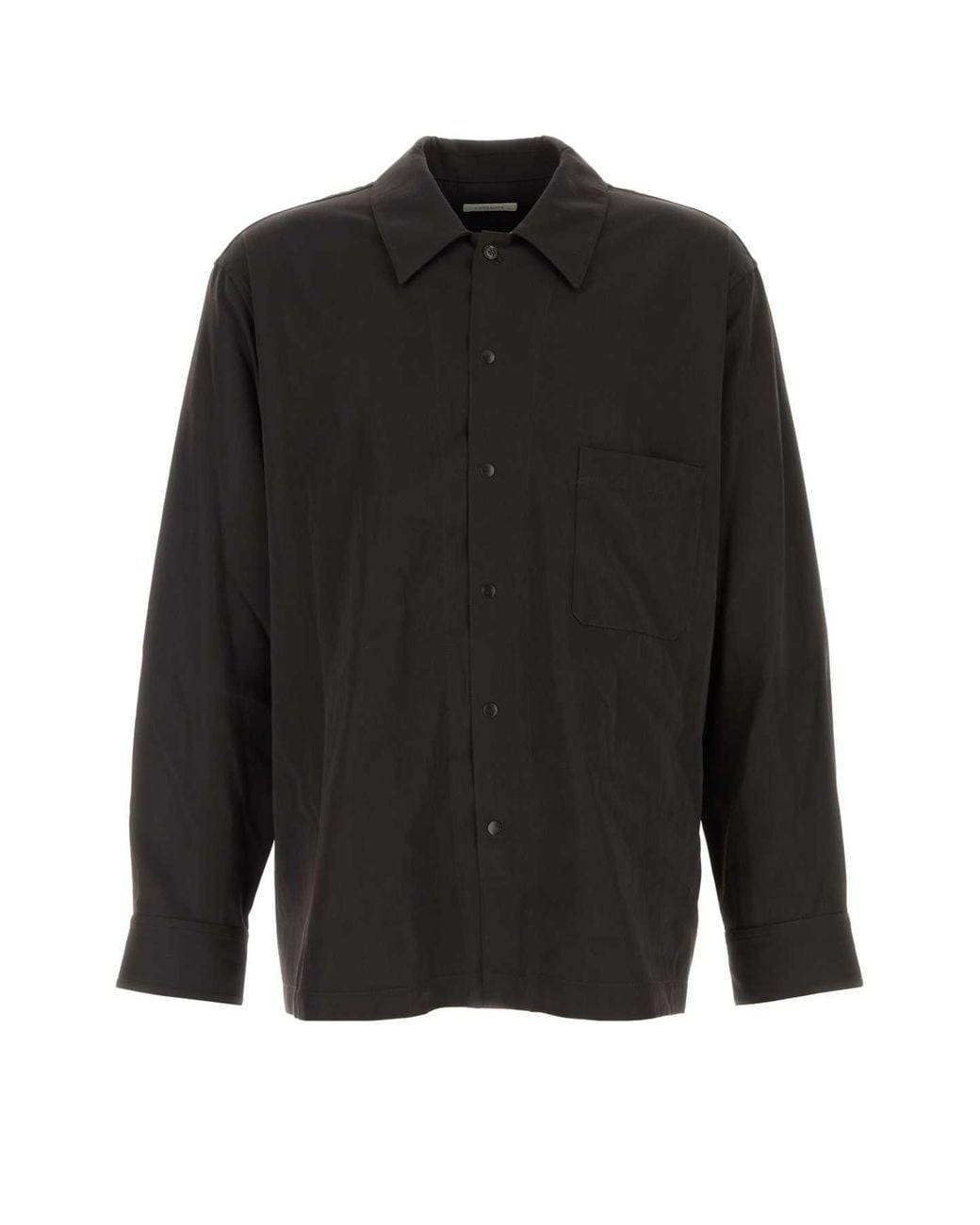Lemaire Black Light Overshirt for men